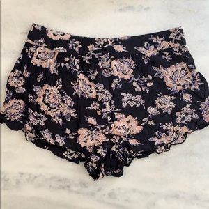 Billabong floral beach shorts